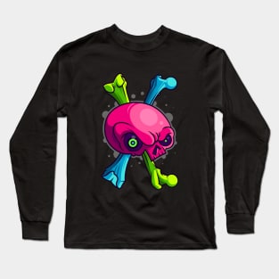 Skull And Crossbones Long Sleeve T-Shirt